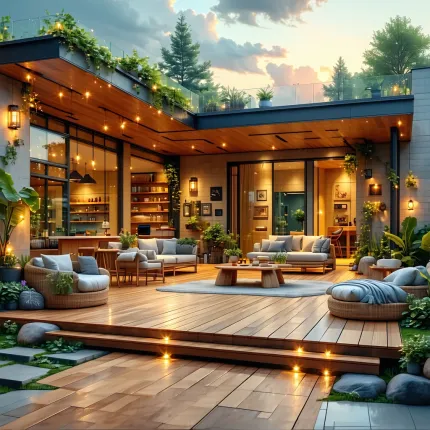 Идеи для обустройства террасы: создайте идеальное пространство для отдыха