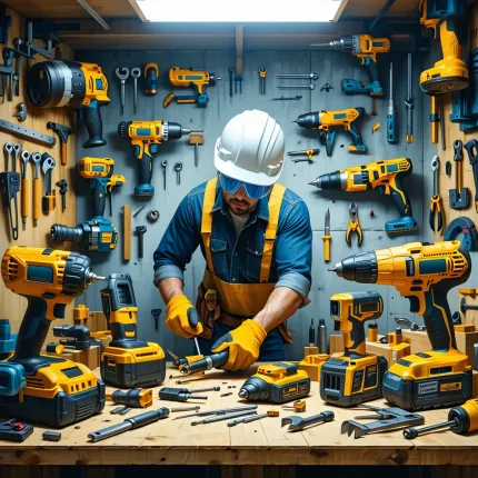 Дрели-шуруповерты Denzel: обзор и сравнение моделей